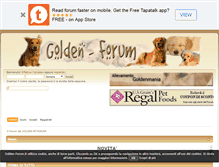Tablet Screenshot of golden-forum.it